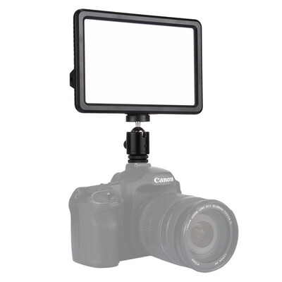 

PULUZ 104 SMD 2835 LEDs 220-850LM 3000-6000K Dimmable Studio Light Video & Photo Light
