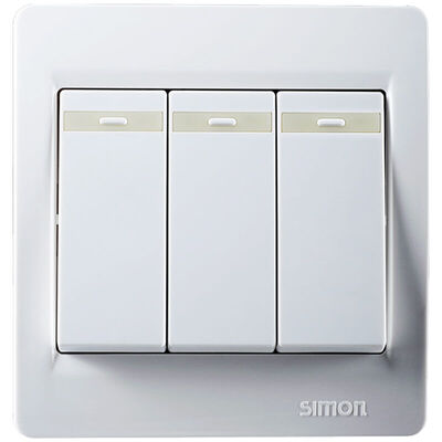 

SIMON OnOff Press Button Wall Switch