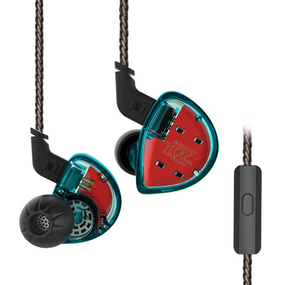 

KZ ES4 HiFi Hybrid In-ear Earphone Wired Earbuds with Mic