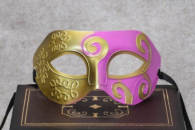 

Jazz mask prince mask mans mask flat head hard plastic carved mask