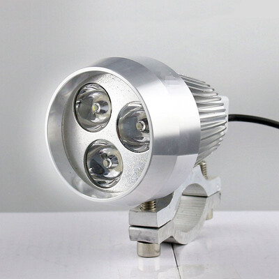

​1Pcs Motorcycle 12V 15w 1200lm Headlight LED Motorbike Spotlight Daylight Headlamp Motor auxiliary Driving Fog Light Head Lamp