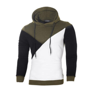 

UK Fashion Mens Hoodie Warm Hooded Sweatshirt Coat Jacket Outwear Jumper Sweater