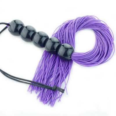 

sigui adult SM Sex Toy for Couples Beatoff Black Pearl Whip for SM Game