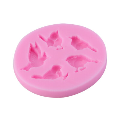 

Silicone Bird Shape 3D Chocolate Candy Cake Silicone Fondant Lace Mold Mould