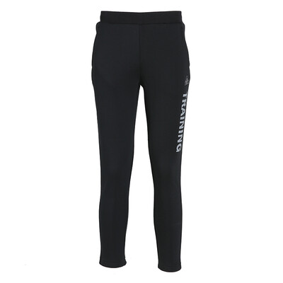 

PEAK mens autumn&winter new knit wool trousers comfortable casual warm sports pants DF384021 black X4L code