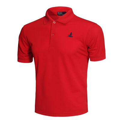

FANNAI Training Exercise Polo Shirt Collar Sport T Shirts Men Golf Jerseys Quick Dry Sports Short Sleeve Solid Top Tees Clothing