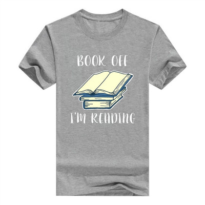 

Bookworm Gifts Book Off Im Reading Young Mens T-Shirt