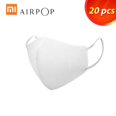 

Xiaomi AirPOP Mouth Face Mask 20pcsset Cycling Anti-Dust Non-woven Facial Protective Cover Masks for Unisex Men Women