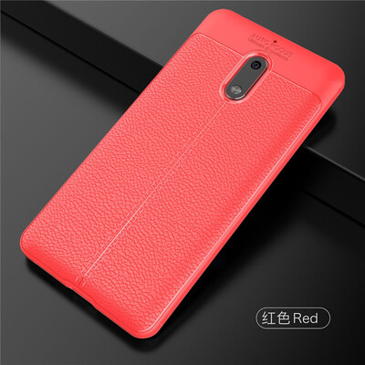 

Fivice Nokia 6 case Luxury leather TPU silicone anti-fall soft shell phone case
