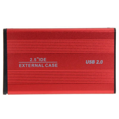 

USB 20 25INCH HDHDD SATA HARD DISK DRIVE ENCLOSURE ALUMINUM CASE EXTERNAL