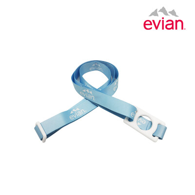 

Evian evian custom water bottle lanyard not for sale gifts