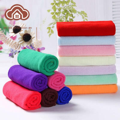 

10Pcs Microfiber Drying Towel Car Cleaning Cloths Cloth Home Auto Care 40X40cm