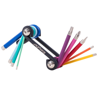 

EasyDo Bicycle Hexagon Tool Mountain Bike Repair Tool Hexagonal Wrench Screwdriver Sleeve Set Mountain Car Hex Rivet Hand Disc Brake T25 Combination Tool TD8583
