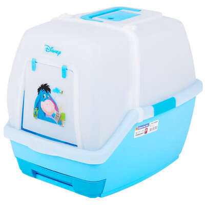 

Alice Disney Luxury Closed Cat Litter Cat Saw Pond Pet Toilet Pellet With Band With Drawer Cat Toilet TIO-530FT
