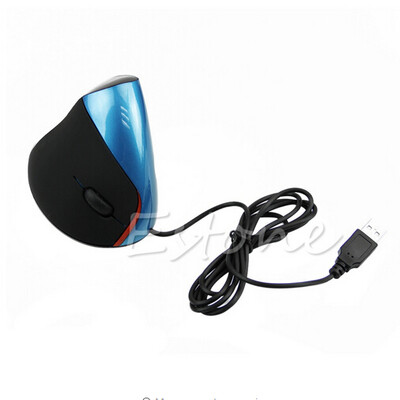 

Ergonomic Design USB Vertical Optical Mouse Wrist Healing For Computer PC Laptop
