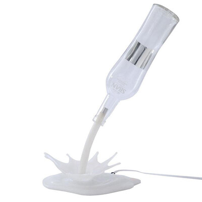 

Pour Wine Bottle LED Lamp DIY Pouring Wine Desk Table Light Rechargeable USB Bar Charging Use for Cafes Restaurant Decoration Bedr