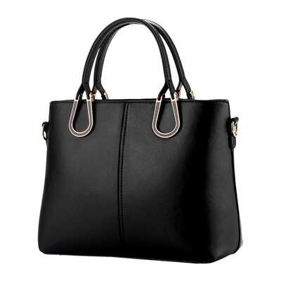 

European&American fashion womens bag simple big bag 2018 new fashion large capacity handbag with one shoulder slung ladys ba