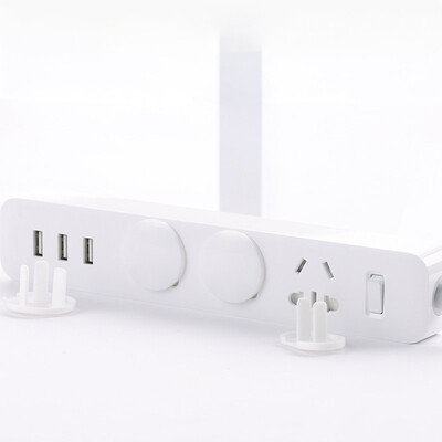 

Jiebi Shi baby safety power outlet cover anti-electric shock child socket protection cover socket protection cover jack three holes two holes