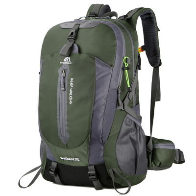 

Romacci 50L Water Resistant Hiking Travel Backpack Laptop Daypack with Rain Cover Outdoor Camping Trekking Climbing Backpack for