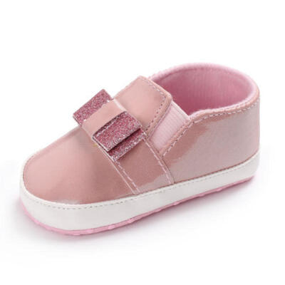 

AU Stock Baby Girl Moccasin Christening Prewalker Shoes 0-18M Sequins Booties