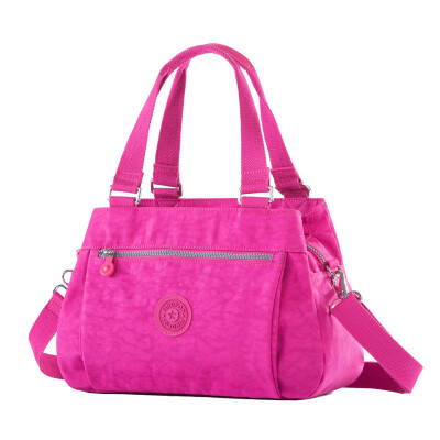 

Fetipu findpop handbag handbag waterproof canvas bag female nylon wild lady bag 13 purple