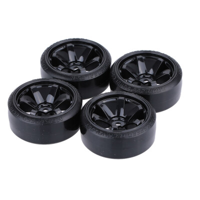 

RC Car Accessories 4PcsSet 110 Drift Car Tires Hard Tyre for Traxxas HSP Tamiya HPI Kyosho On-Road Drifting Car