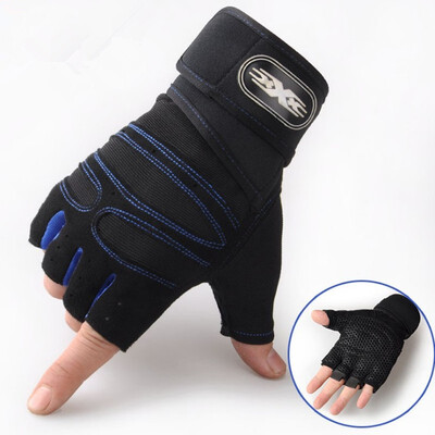 

Wear-resisting weight-lifting half-finger gloves for men sports&fitness gloves for outdoor anti-skid cycling gloves