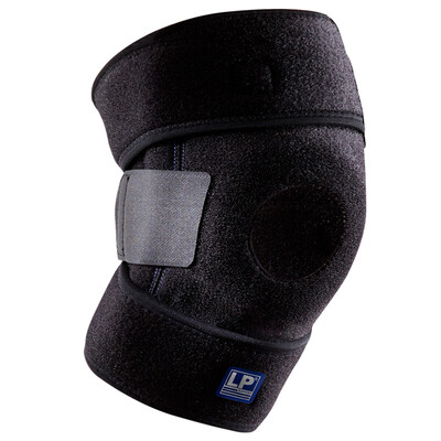 

LP support type knee 733KM breathable double spring function knee knee jacket black