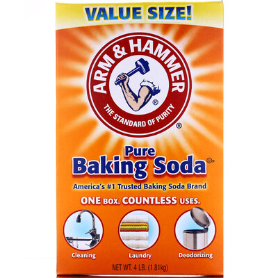 

Ай В США (ARM & HAMMER) выпечка сода 1800g (импорт США)