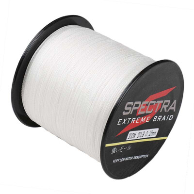 

100M-2000M 6LB-300LB Test White 100PE Dyneema Braided Fishing Line