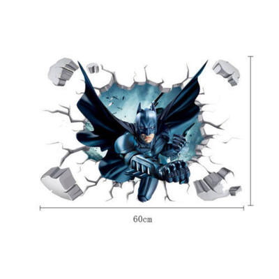 

Cartoon Movies Batman Art Vinyl Wall Stickers Decals Kids Room Decor Removable