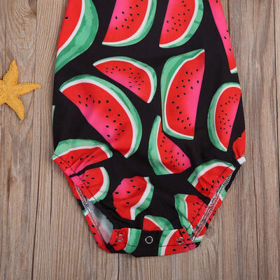 

Hot Infant Baby Girls Watermelon Bodysuit Romper Jumpsuit Outfits Clothes Summer