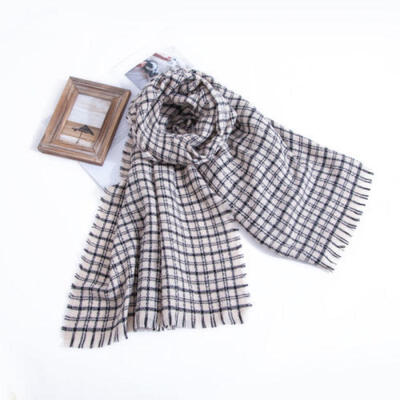 

Warm Lady Womens Scarf Shawl Checked Plaid Tartan Wrap Neck Stole Pashmina Soft
