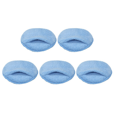 

Microfiber Wax Applicator Pad Ultra soft Microfiber with Finger Pocket Polish Car Wax Apply Remover Buff Pads