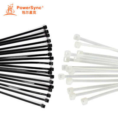 

Baoer Xingke 40250 self-locking nylon cable tie cable organizer cable tie computer wire finishing with 100 into bag black BB4-005