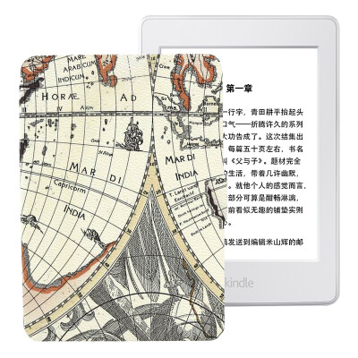 

Set Kindle Paperwhite electronic paper book reader e-book ink screen 6 inch wifi white Lei Mai slim cover