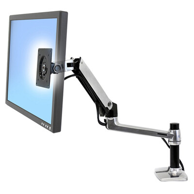 

Ergotron 45-241-026 LX Monitor Single Arm Bracket Rotary Computer Rack Desktop Rack 10 Years Original Warranty 10-32 &quot