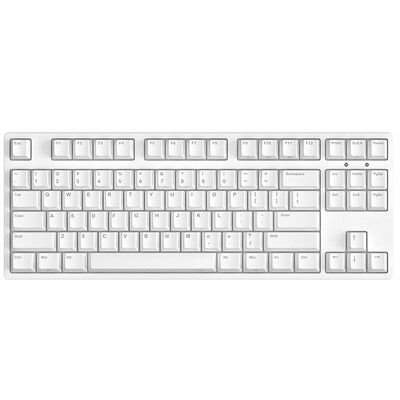 

ikbc c87 mechanical keyboardwhiteCherry red axis