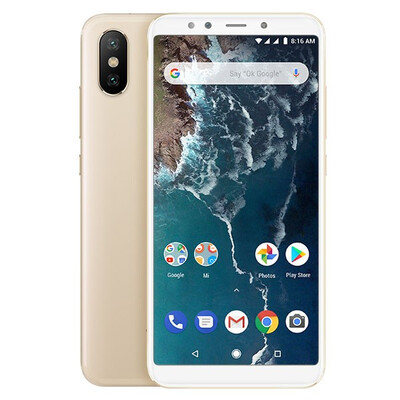 

Global Version Xiaomi Mi A2 6GB RAM 128GB ROM Mobile Phone Snapdragon 660 Octa Core 599" Full Screen Display Dual 200MP