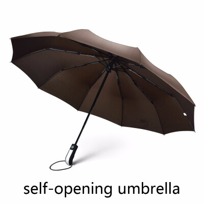 

telescopic umbrella Automatic Umbrella Rain Women Auto Luxury Big Windproof Umbrellas Rain For Men Black Coating 10K Parasol