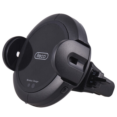 

Recci RUC-R1 Wireless Charging Car Bracket Infrared Sensor Wireless Fast Car Mount Charger Phone Holder 360° Rotation for Qi Enabl