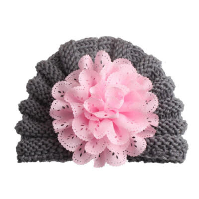 

Top Baby Floral Hat Beanie Newborn Infant Toddler Girl Boy Kid Photo Prop