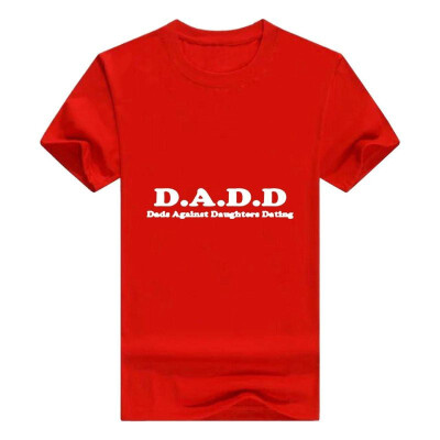 

DADD Dads Against Daughters Dating Funny T-Shirt Basic Cotton