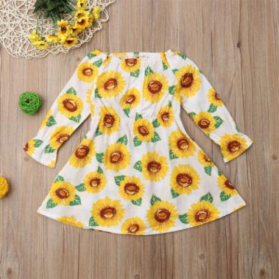 

Fashion Newborn Infant Kids Baby Girl Princess Floral Tutu Dress Clothes Outfit