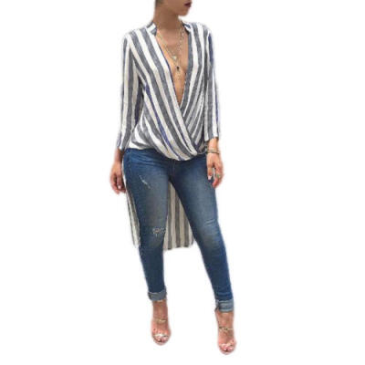 

Womens Lady Loose Long Sleeve Casual Blouse Shirt Tops New Fashion Blouse