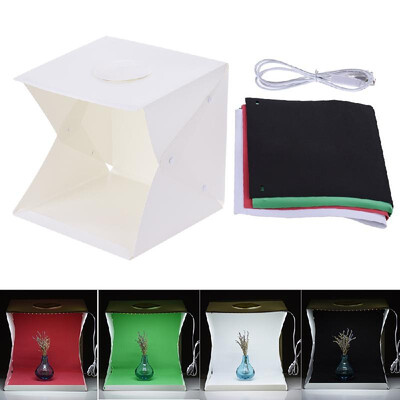 

165 16 16"42 405 405cm Large Foldable Photography Lightbox Studio Soft Box Light Tent Cube w Four Backdrops for Canon