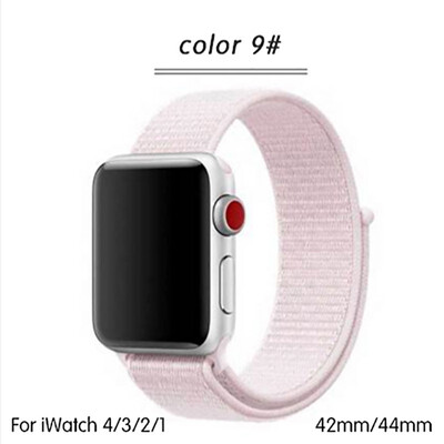 

Kebbit Nylon Sport Band for Apple Watch Series 4 3 2 1 38MM 42mm 40MM 44mm Soft Breathable Watch Strap Colorful iWatch Bands