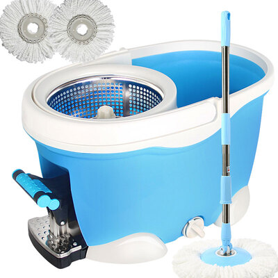 

Accor upgraded four-drive rotating mop stainless steel basket 2 mop head