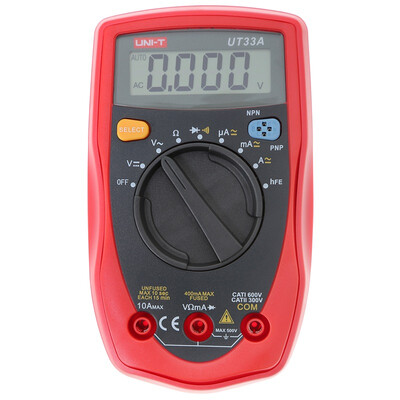 

Ulyde UNI-T UT33D handheld digital multimeter