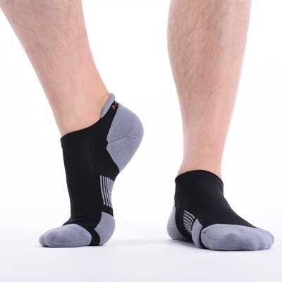 

MEIKAN Running Socks Orange Terry Calcetines Ciclismo Meias Coolmax Compression Sport Socks Men Colorful Crew Cycling Socks